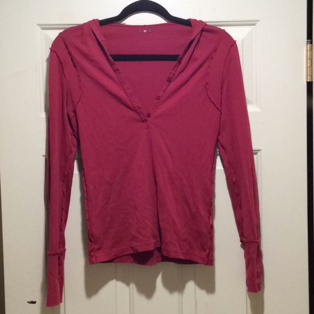 Red hoodie